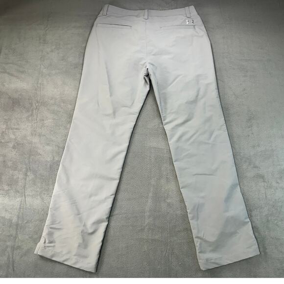 Under Armour Loose Golf Pants Gray Performance Stretch Nylon‎ Blend 34X32 - Picture 4 of 7